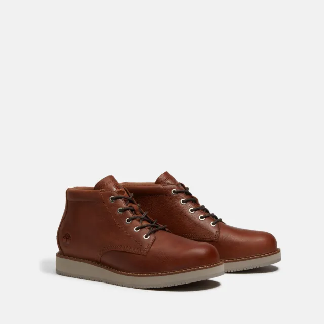 【Timberland】男款棕色休閒中筒靴(A6CW2EM4)