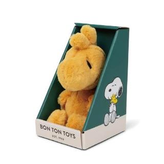【BON TON TOYS】Woodstock糊塗塌客恬柔盒裝填充玩偶-黃 15cm ( 玩偶、娃娃、公仔)