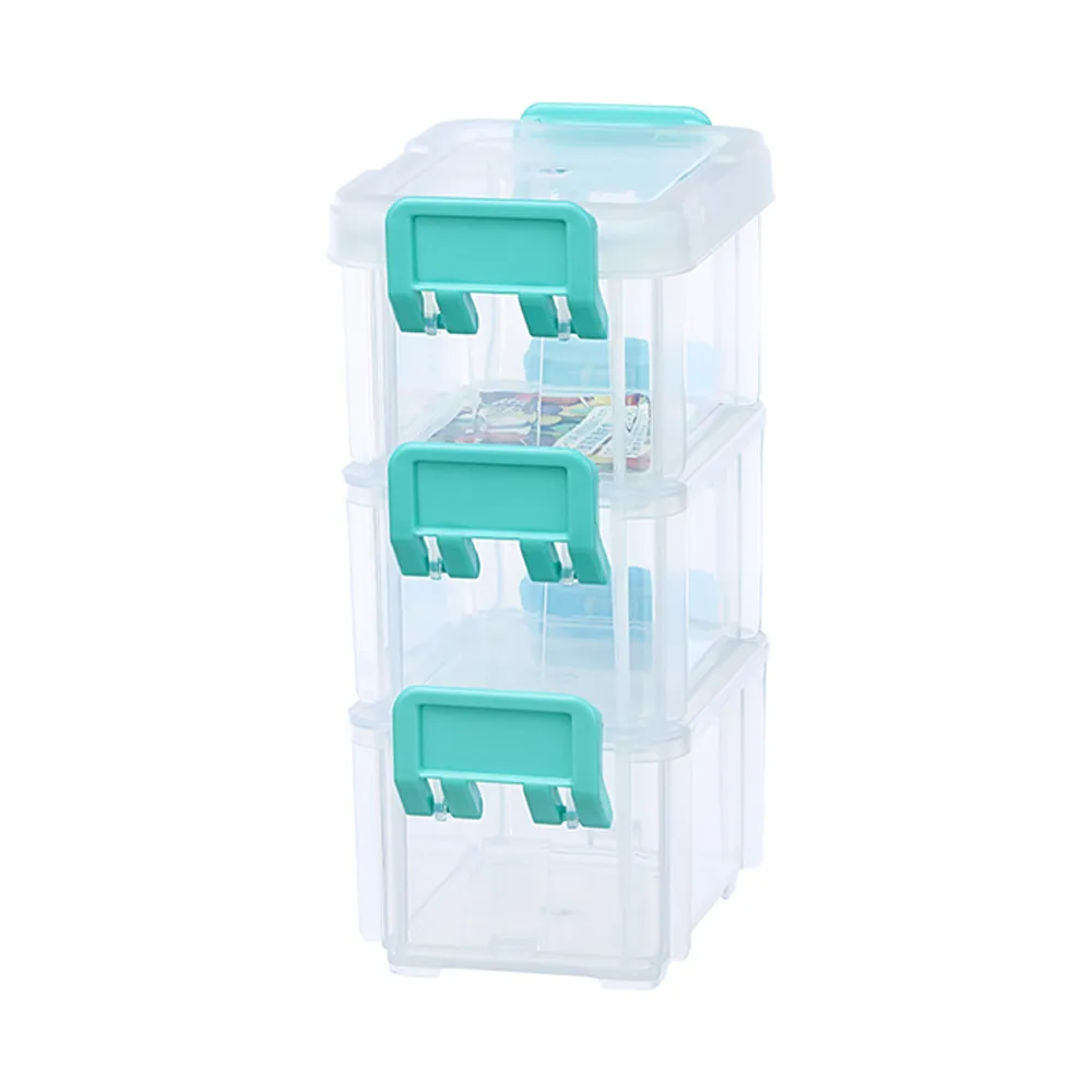 【KEYWAY 聯府】2號傑蘭連結盒-36入(文具小物 收納盒 置物盒 MIT台灣製造)