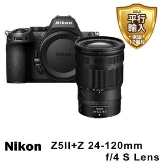 【Nikon 尼康】Z5II body+NIKKOR Z 24-120mm F4 S 變焦鏡組(平行輸入)