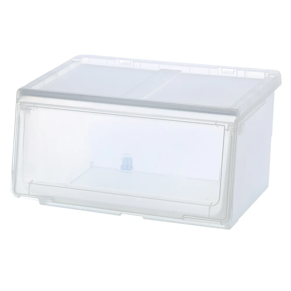 【KEYWAY 聯府】赫里斯直取式整理箱-4入組-2大2小(霧透 收納箱 日式 無印風 MIT台灣製造)