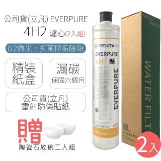 【濱特爾】EVERPURE 濾心 4H2(2入組)