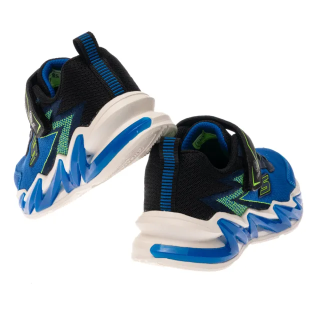 【SKECHERS】男童鞋 男童系列燈鞋 SKECHERS LIGHT-SURGE (400200LBBLM)