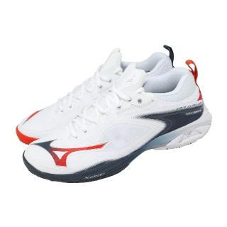 【MIZUNO 美津濃】羽球鞋 Wave Claw Neo 3 寬楦 男鞋 女鞋 白 回彈 鴛鴦鞋 71GA2473-41
