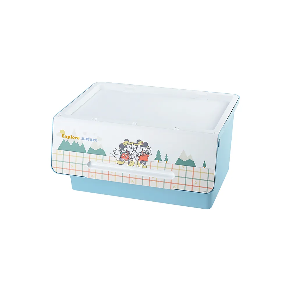 【KEYWAY 聯府】面寬60-米奇米妮直取式整理箱65L-2入 探索(迪士尼正版授權 收納箱 MIT台灣製造)
