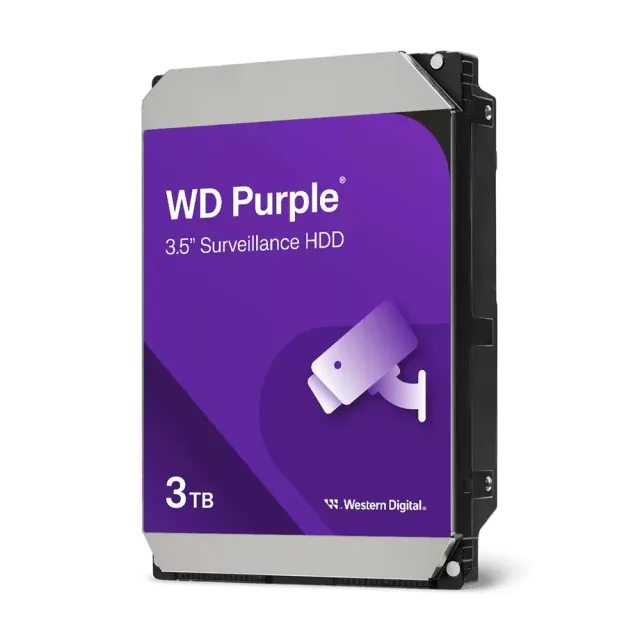 【WD 威騰】紫標 3TB 3.5吋 監控硬碟 (WD34PURZ)