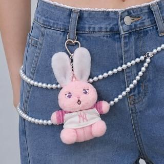 【MLB】吊飾 Candy Rabbit 兔子造型鑰匙圈 紐約洋基隊 (3AETMR16N-50PKL)