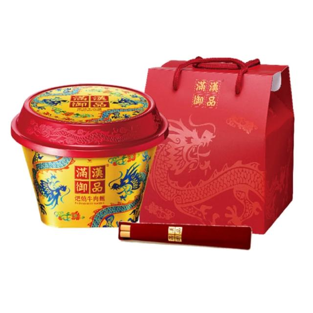 【統一麵】滿漢御品火巴燒牛肉麵268gx1入/碗