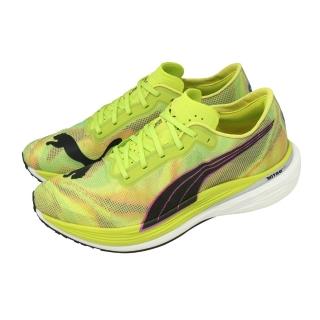 【PUMA】競速跑鞋 Deviate Nitro Elite 2 男鞋 綠 黑 碳板 輕量 運動鞋(380088-01)