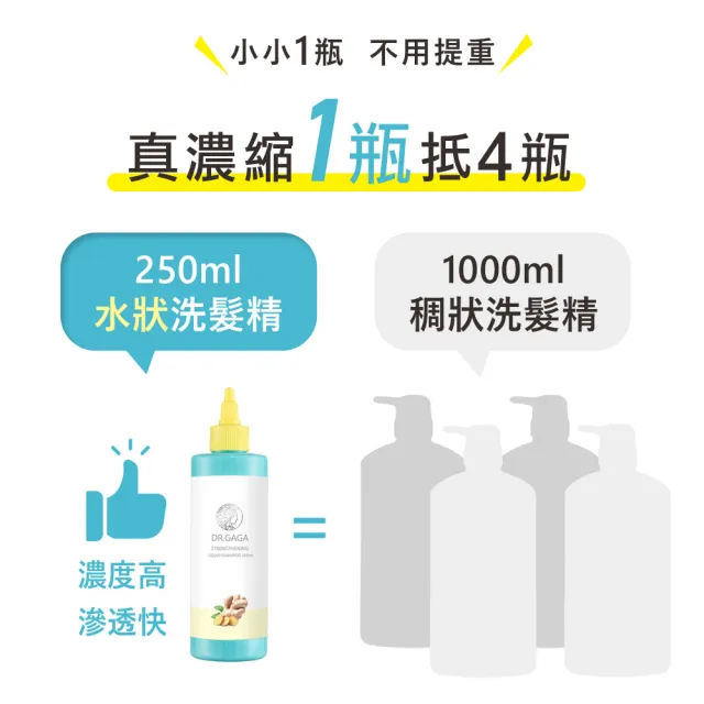 【Morocco GaGa Oil】量身訂做 水狀洗髮精 高濃度洗髮液 DAY2洗頭液250mlx2入(舒敏/淨衡/生薑根胜肽)