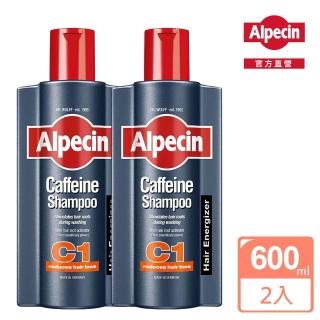 【Alpecin】加大版 咖啡因洗髮露 600ml(二入組)
