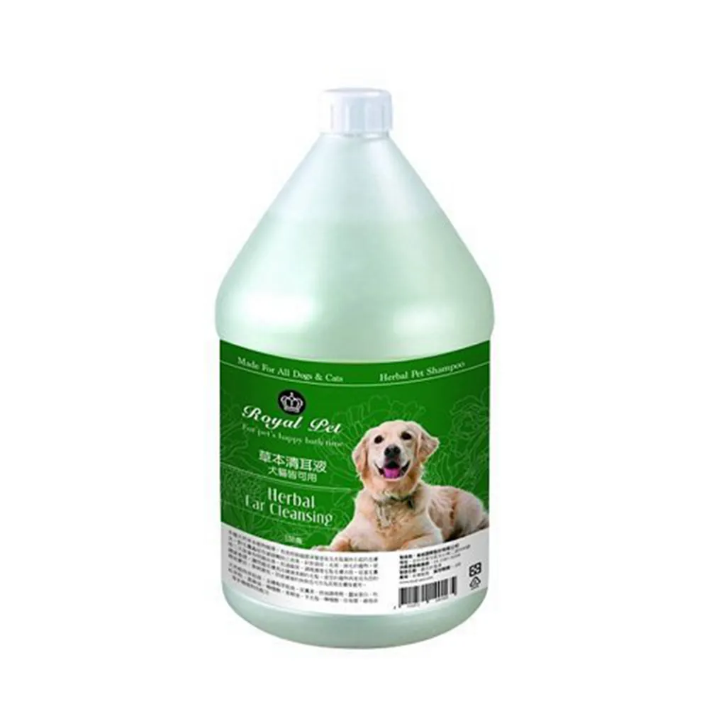 【Royal Pet 皇家寵物】草本清耳液 4000ml(耳朵清潔)