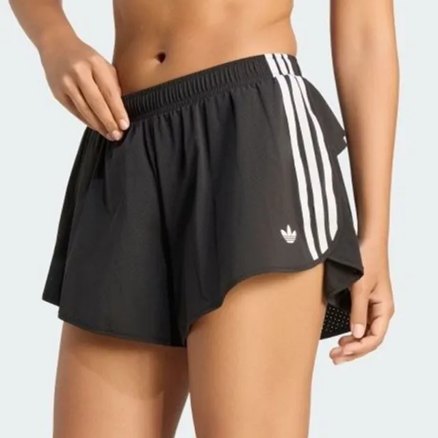 【adidas 愛迪達】Adidas Og Sp Shorts 女款 黑色 中腰 排汗 運動 短褲 KU3695