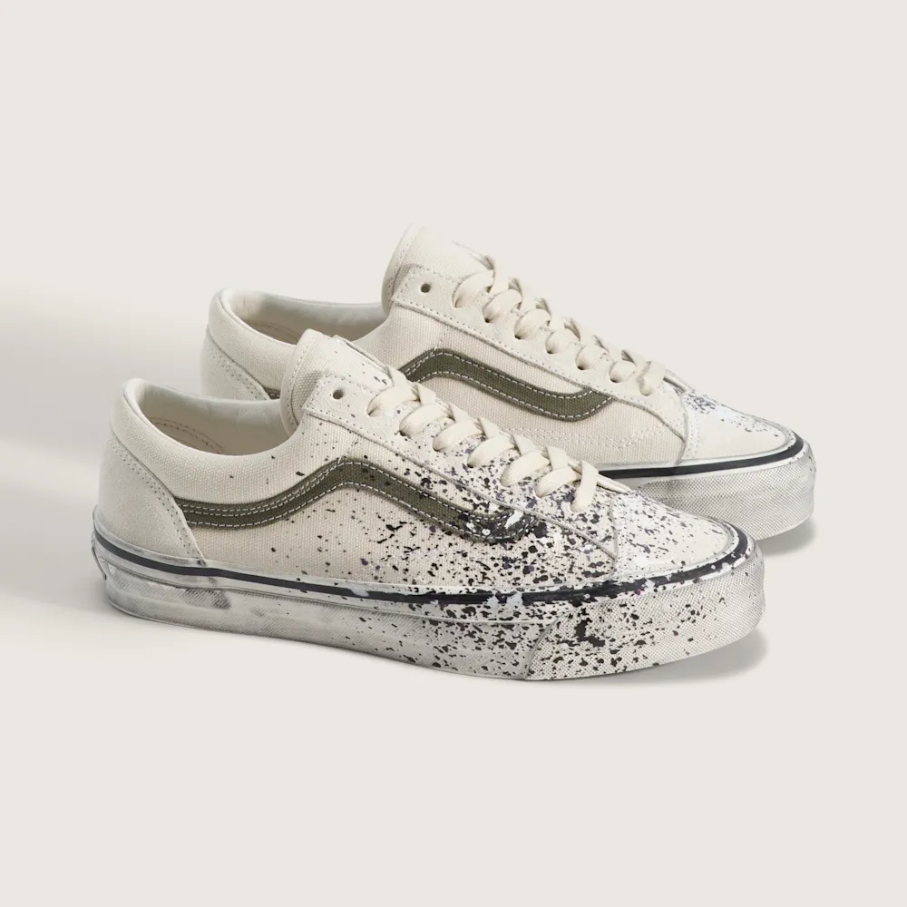 【VANS】官方旗艦 Premium LX Old Skool 36 米白色滑板鞋 休閒鞋 小白鞋