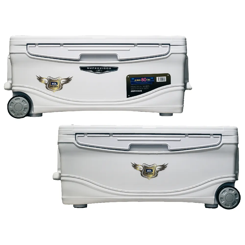 【RONIN 獵漁人】船釣超保冷冰箱 66L HG-042(戶外 露營 保冷 釣魚 冰桶 船釣 海釣)