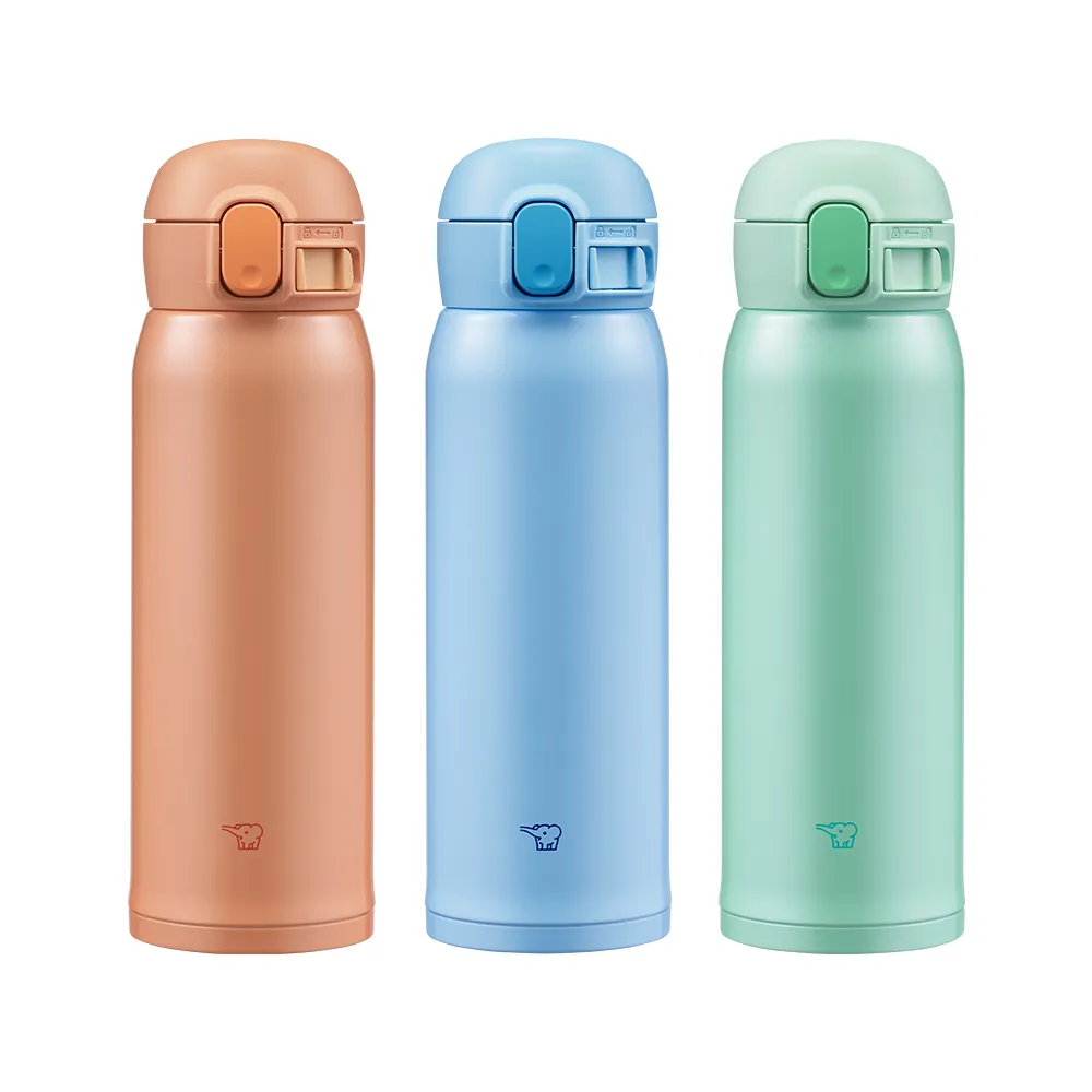 【ZOJIRUSHI 象印】不鏽鋼一體式中栓 保溫杯- 480ml(SM-WR48E  保溫瓶/保冰/環保杯)