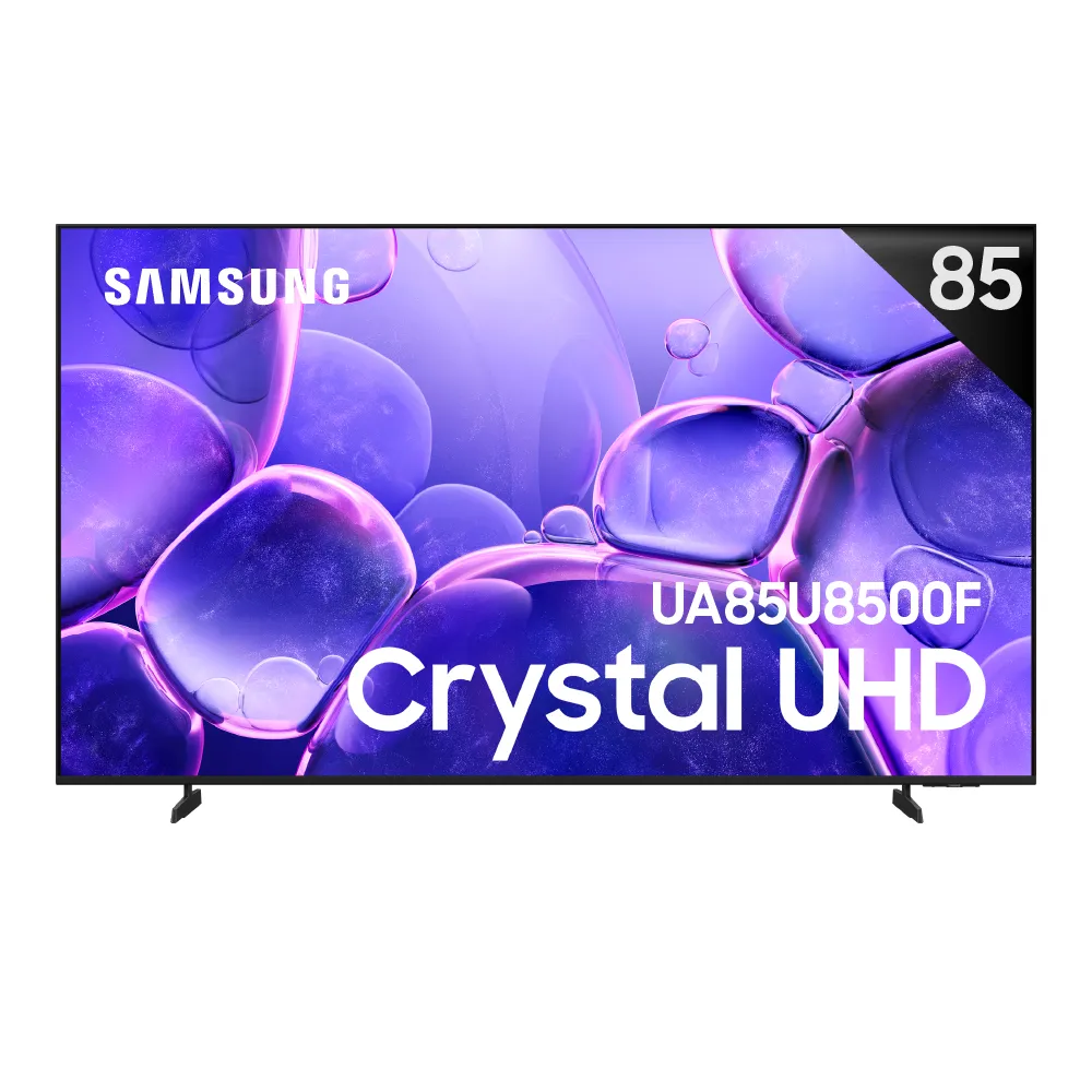 【Samsung 三星】85型 Crystal UHD 4K 智慧顯示器 壁掛安裝 (UA85U8500FXXZW)