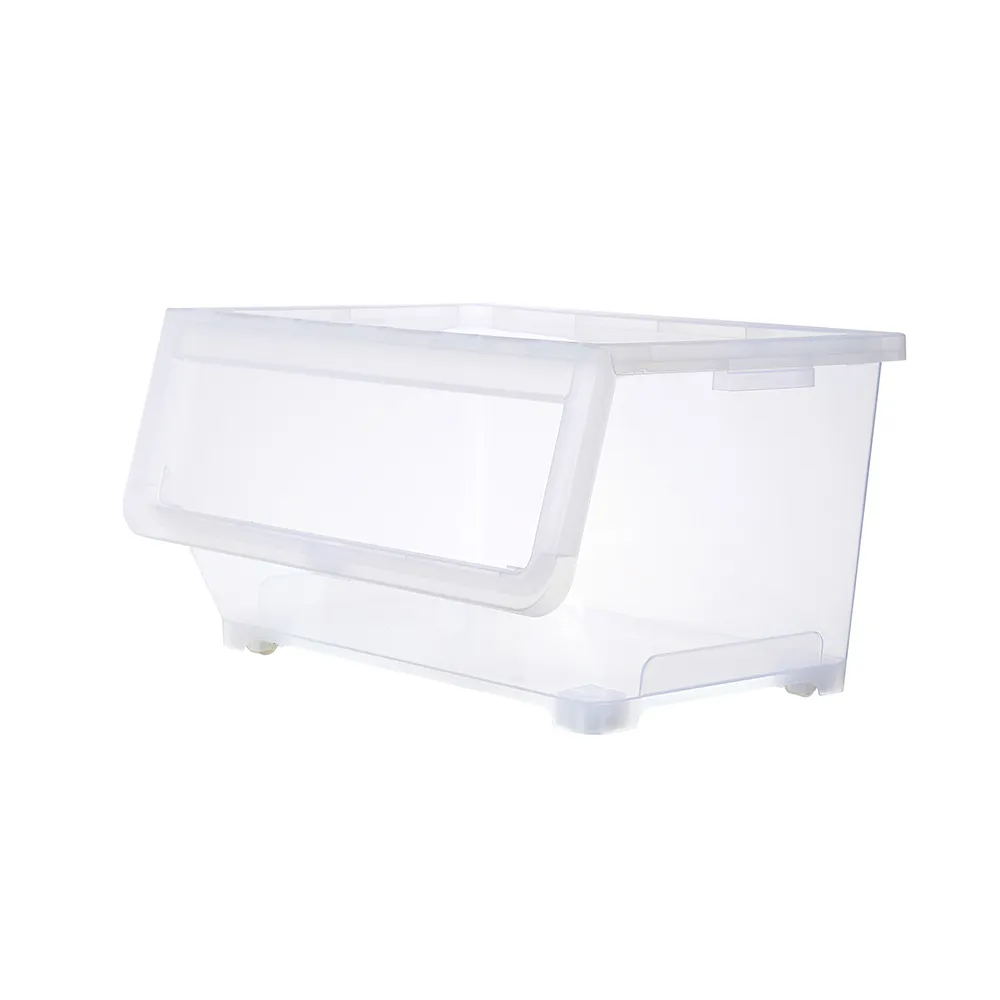 【KEYWAY 聯府】面寬55-貝拉直取式收納箱50L-2入(整理箱 日式 無印風 MIT台灣製造)