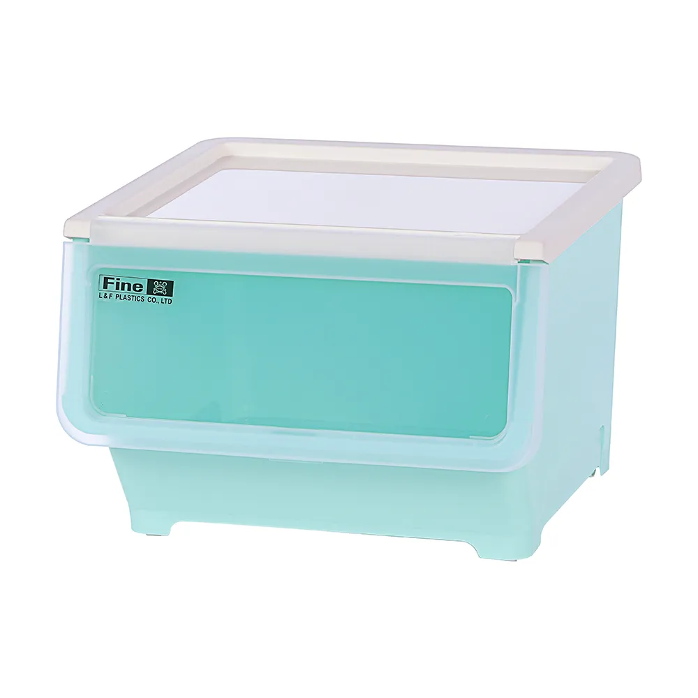 【KEYWAY 聯府】面寬45-馬德里直取式收納箱38L-6入(透明前蓋 整理箱 MIT台灣製造)