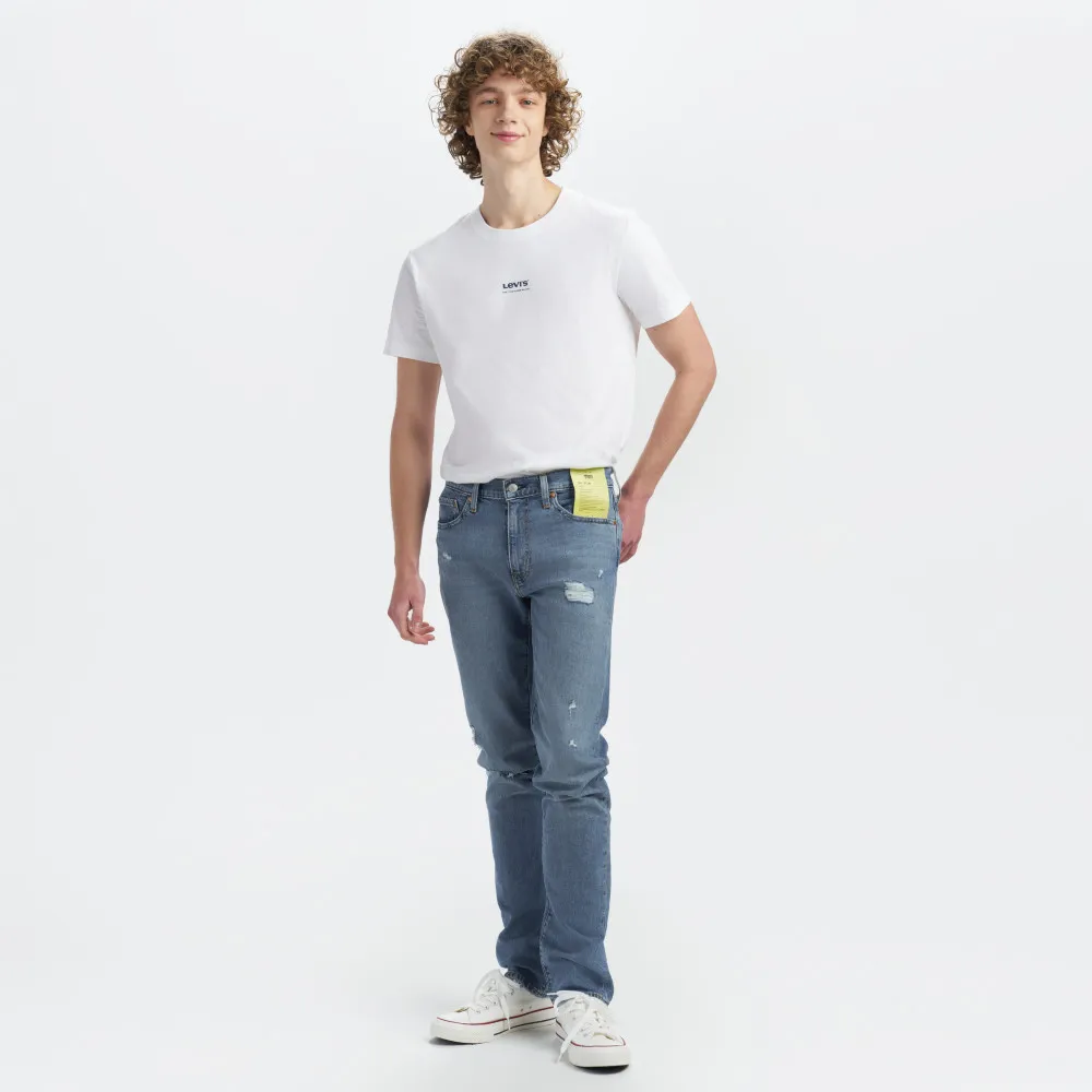【LEVIS】511男款低腰合身直筒丹寧牛仔褲 / 彈性 /破壞加工 熱賣單品 04511-5944