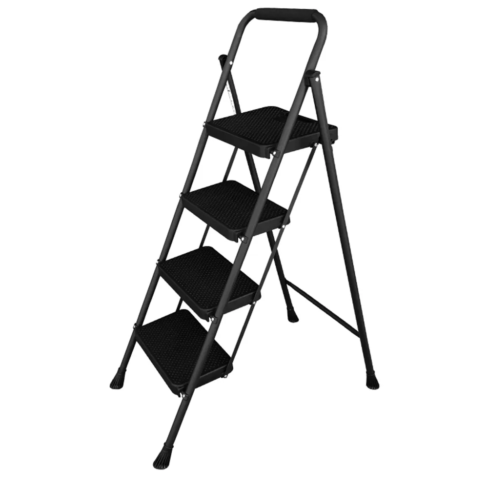 【U-CART 優卡得】四階梯 踏板加寬 耐重150KG(階梯/鐵梯/摺疊梯/防滑梯/梯子/樓梯椅/室內梯)