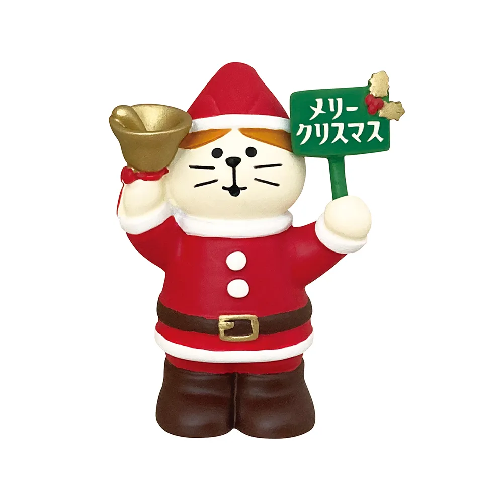 【台隆手創館】DECOLE貓聖誕與鈴鐺