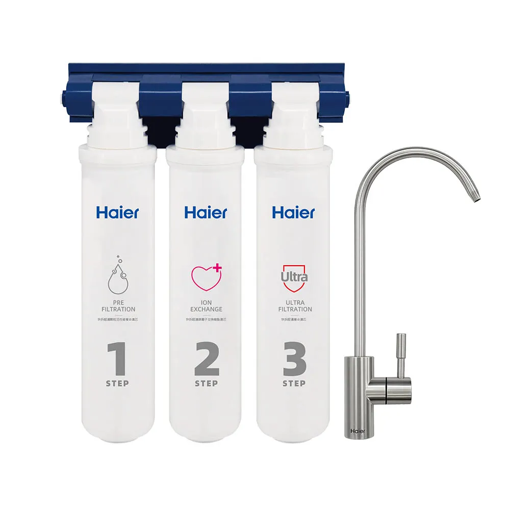 【Haier 海爾】快拆型超鎂濾淨水器(HR-WF-QDUF800A1 基本安裝)