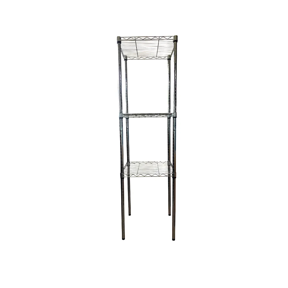【A+Courbe】MIT耐重三層架 45x45x180cm(鐵力士架/鐵架/收納架/置物架/層架/架子)