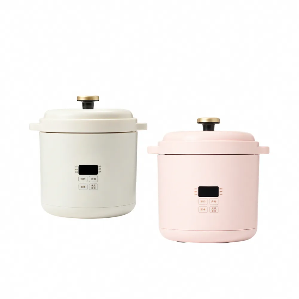 【BRUNO】2人份電子鍋 BOE127 (1.2L｜多功能｜內附蒸籠｜共二色)｜小家庭｜租屋族｜小容量｜不佔空間