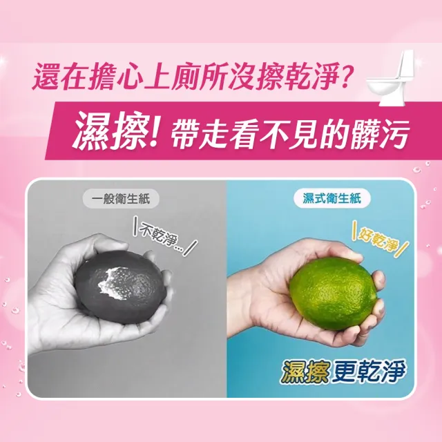 moPro會員專屬【Kleenex 舒潔】女性專用濕式衛生紙 40抽x12包