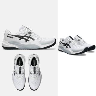 【asics 亞瑟士】GEL-CHALLENGER 15 男款 網球鞋 1043A024-101 白 黑 底線型 亞瑟膠