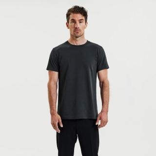 【Bread & Boxers】Crew-Neck Cotton 純有機棉男用圓領Ｔ- 煙燻灰