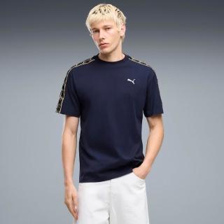 【PUMA】短袖上衣 男 亞規 ELEVATED TAPE 藍 69618406