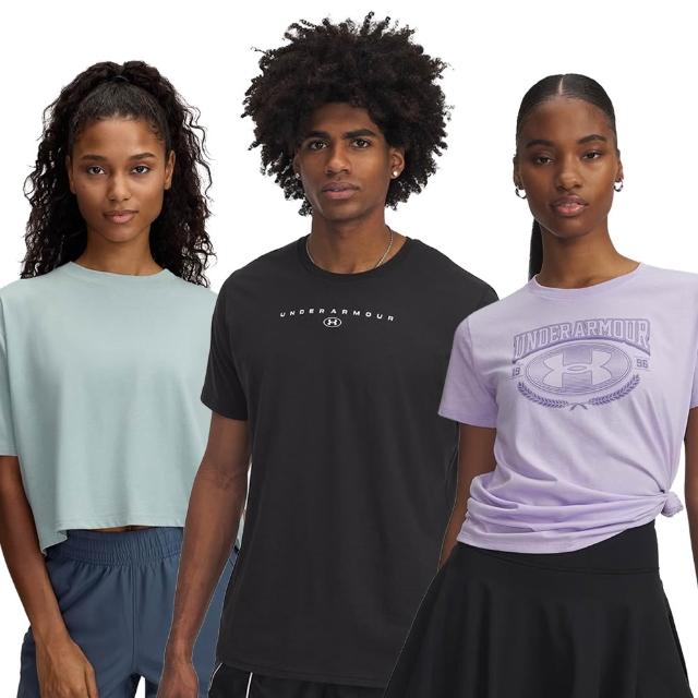 【UNDER ARMOUR】UA 男女款 LOGO 短袖T-Shirt 運動短T(多款任選)