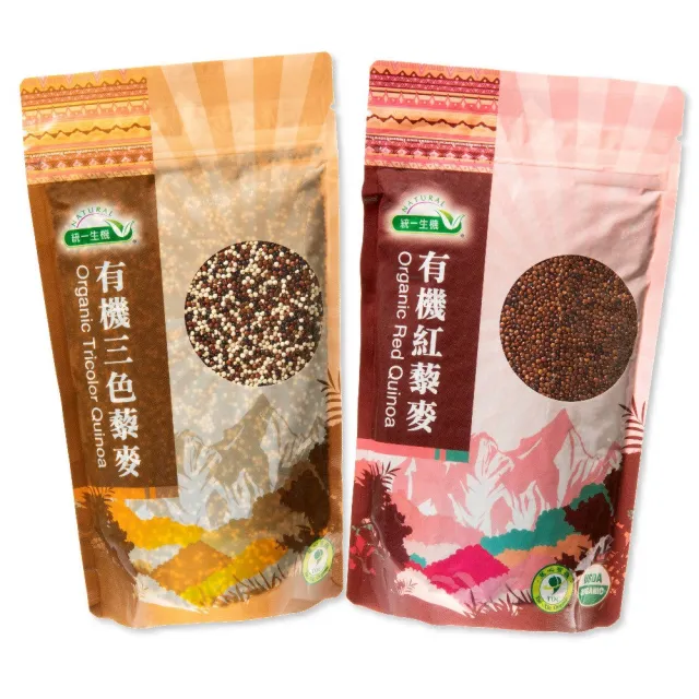 【統一生機】有機藜麥300g(任選紅藜麥/三色藜麥/共2包)