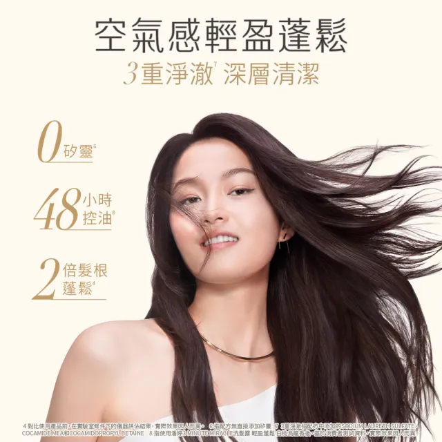 【PANTENE 潘婷】新品上市 3分鐘奇蹟洗髮露470g x3入 (白桃烏龍/茉莉山茶/輕盈修護/多效修護)