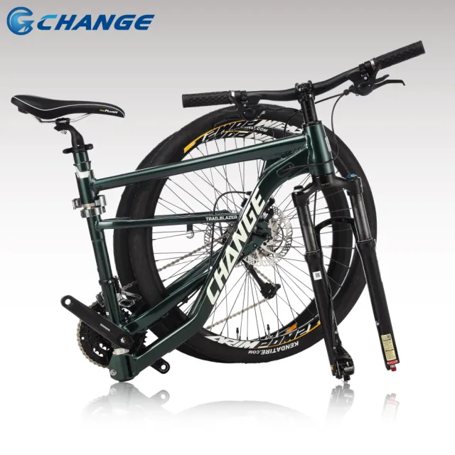 【CHANGE】DF-909G 登山車 折疊車(Shimano 18速 最強 最輕 摺疊車 自行車 單車)
