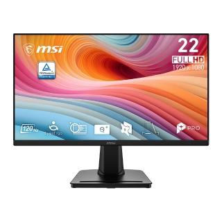 【MSI 微星】PRO MP225 E12L 22型 IPS 16:9 120Hz 平面美型商用螢幕(TUV護眼認證/HDMI/1ms)