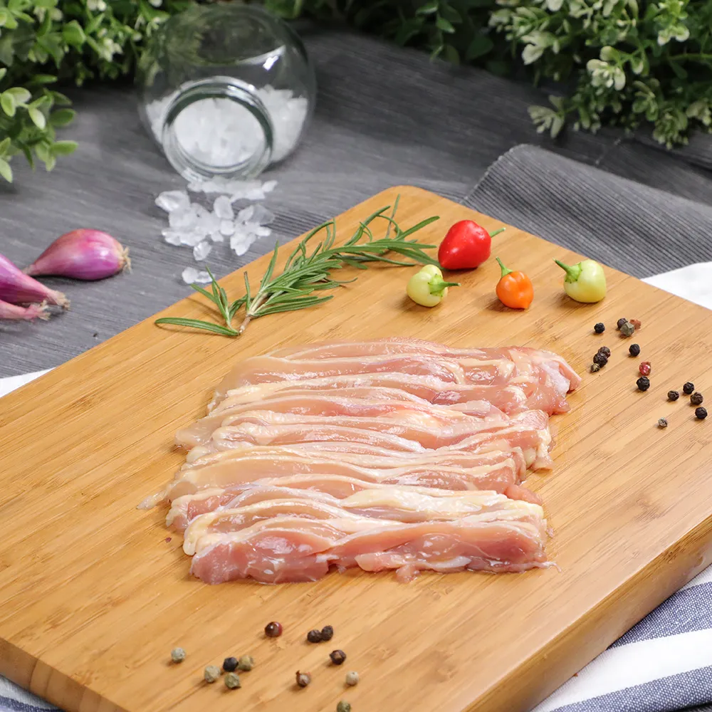 【超秦肉品】100% 國產新鮮雞肉 去骨雞腿切片 400g x6盒