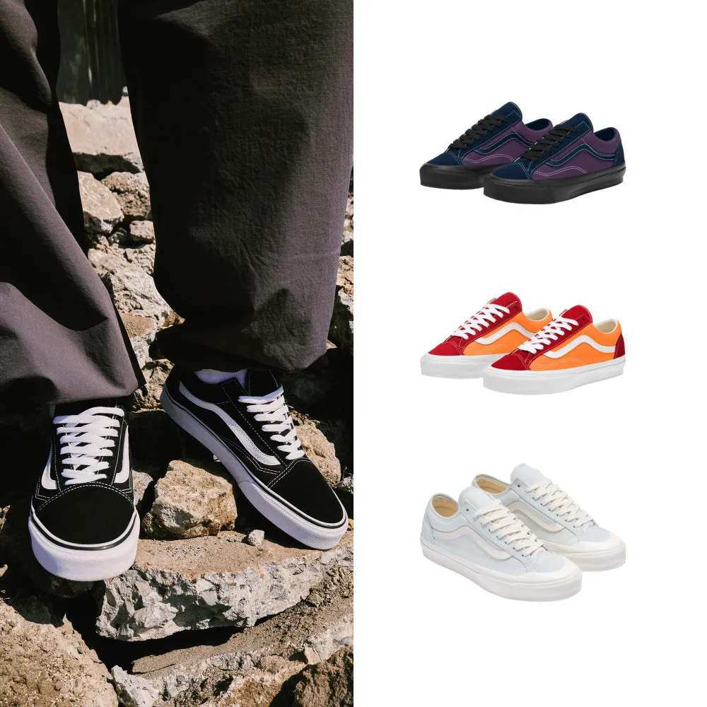 【VANS】官方旗艦 Premium LX Old Skool 136 男女款 滑板鞋 休閒鞋 (多款任選)