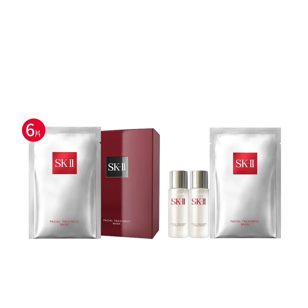 【SK-II】官方直營 青春敷面膜6片(保濕/面膜/臉部保養)