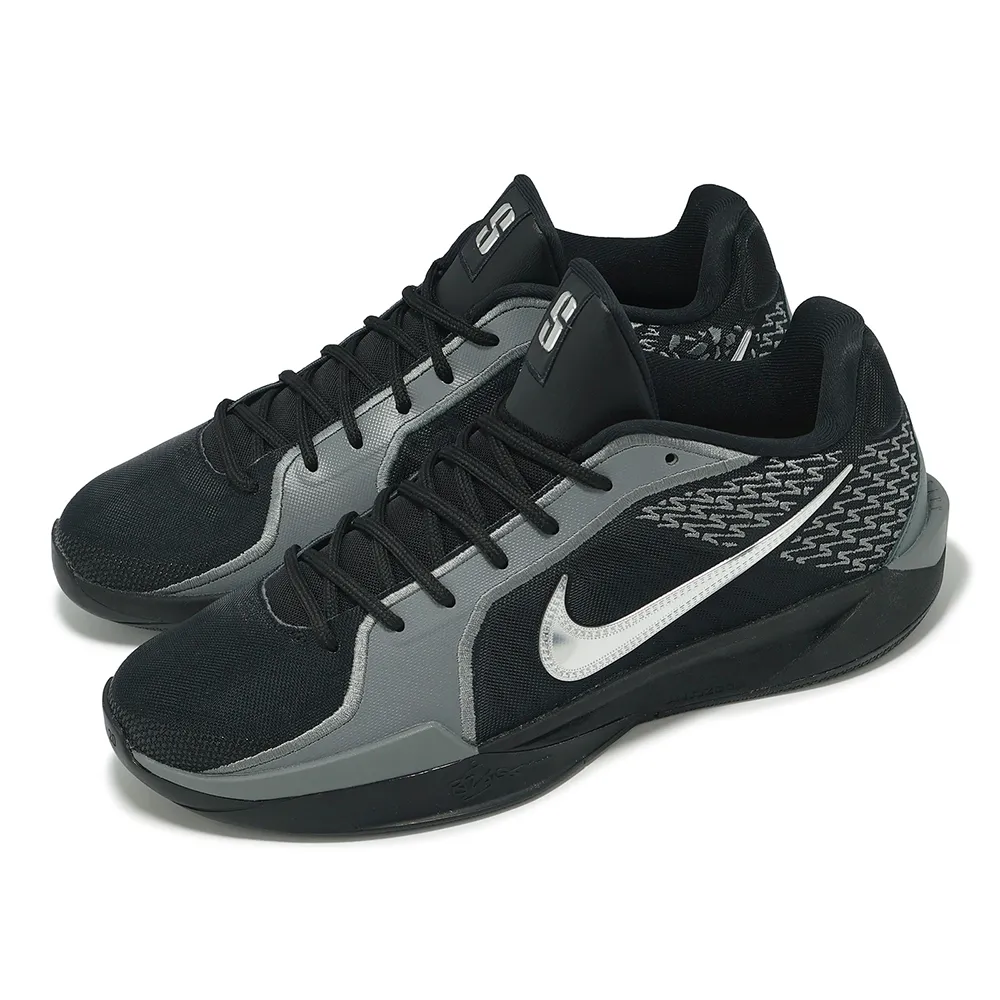 未使用 NIKE SABRINA 2 EP Mirrored 25.0㎝　US8 NIKE 耐吉】籃球鞋Sabrina 2 EP 女鞋男鞋黑銀Mirrored 莎賓娜氣墊運動