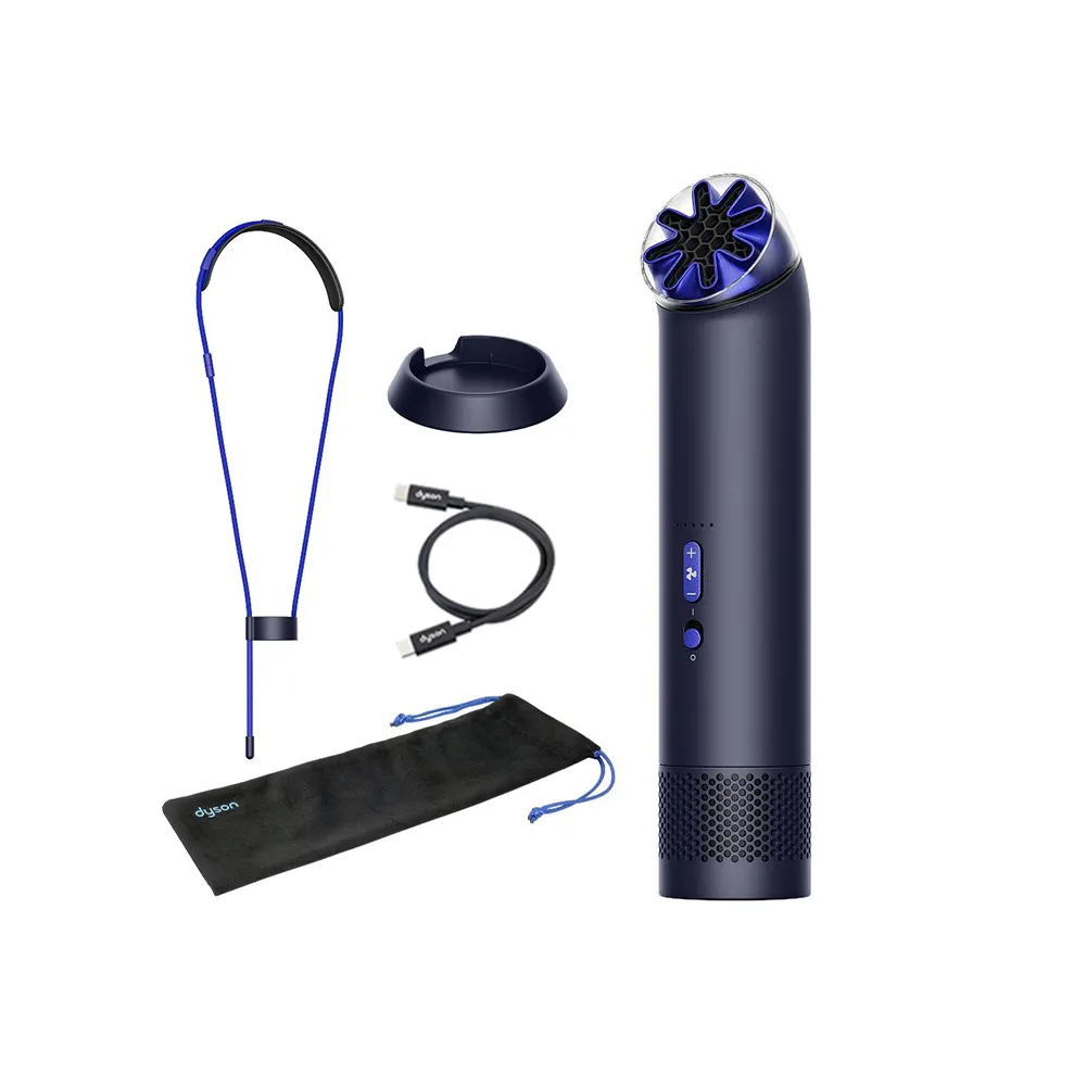 【dyson 戴森】HushJet™ Mini Cool Fan 迷你風扇 (岩黑藍) 新品上市! 限量搶購!