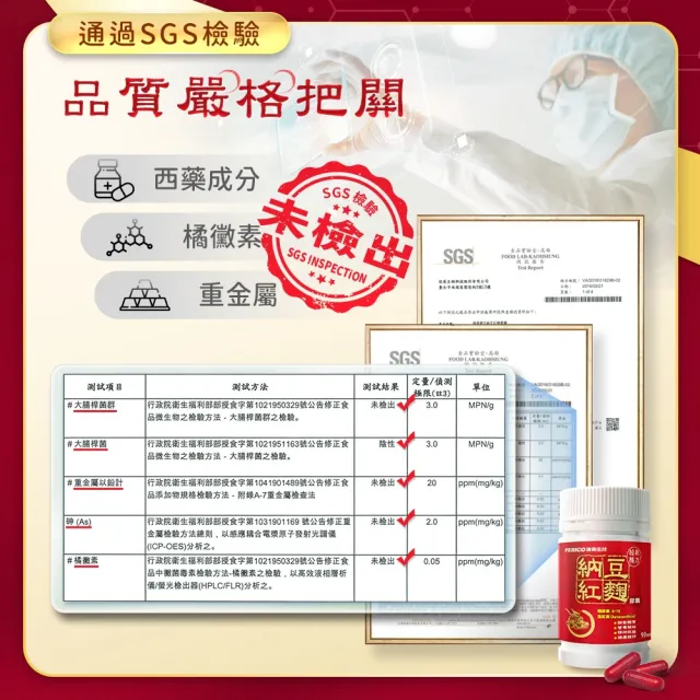 【遠東生技】超氧複方納豆紅麴膠囊 Q10/藻紅素/綠藻(90粒/瓶)