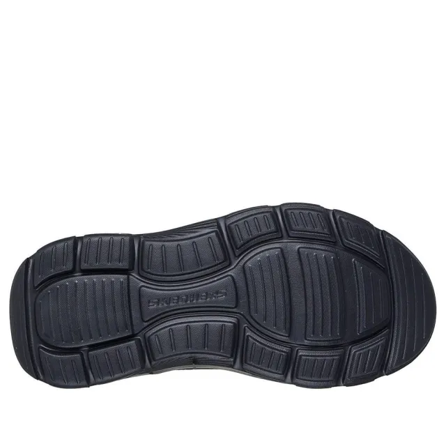 【SKECHERS】Arch Fit Garza 男 休閒鞋 寬鬆版型 舒適 黑(205518BLK)