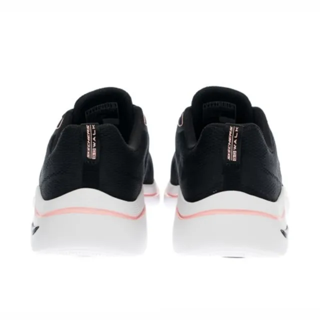 【SKECHERS】Go Walk Arch Fit 2.0 女 健走鞋 寬楦 黑(125346WBKPK)