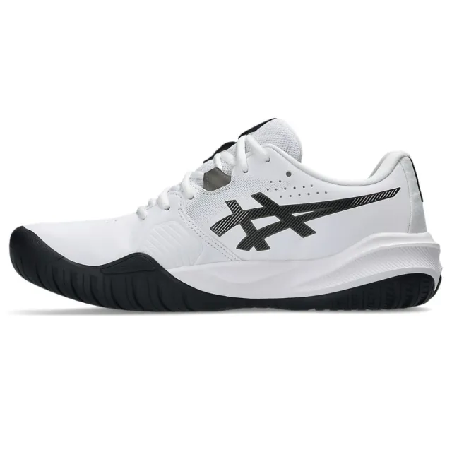 【asics 亞瑟士】網球鞋 訓練鞋 男鞋 女鞋 運動鞋 緩震 寬楦 GEL-CHALLENGER 15 白黑 1043A024-101