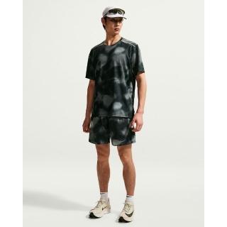 【NIKE 耐吉】短褲 男 AS M NK DF MILER 7BF AOP SHORT 運動 休閒 Dri-FIT 黑 (IV4817010)