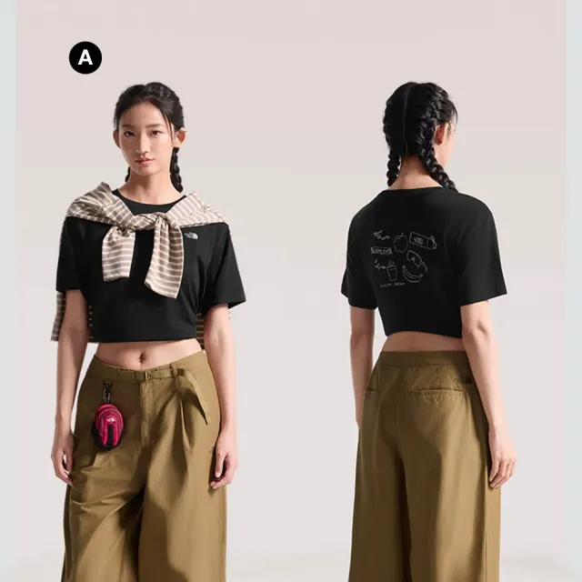 【The North Face】男女款純棉休閒短袖T恤(多款可選)