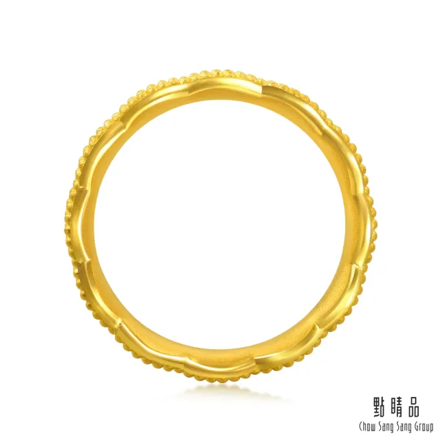 【點睛品】真言佑心 黃金戒指_計價黃金(港圍15)